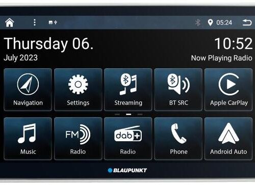 Blaupunkt Hamburg 948 DAB Multimedia Radio, 1-DIN, Apple CarPlay, Android Auto