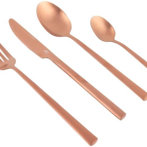 Bo-Camp Corson Besteckset, 16-teilig, Kupfer