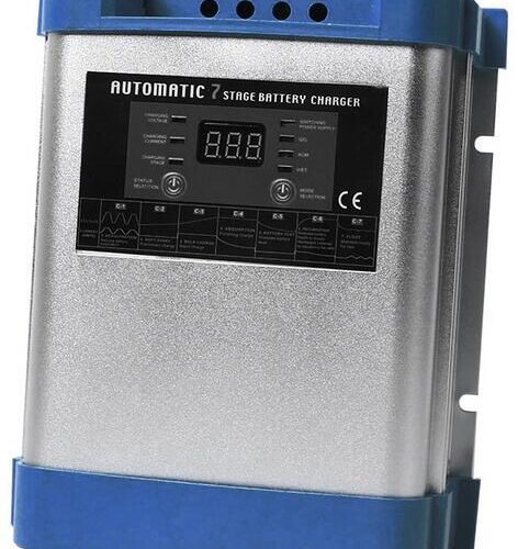 Carbest Batterieladegerät, 12V, 40A, 7-Stufen Ladetechnologie, Lithiumbatterien geeignet