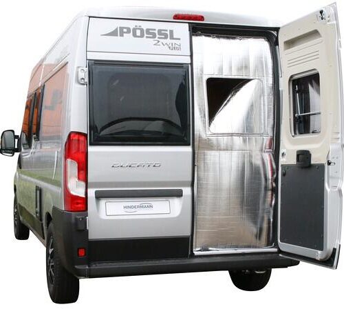 Hindermann Premio Hecktürisolierung, 1-teilig, für Ford Transit (H3) ab Bj. 2014, mit Fensterausschnitt