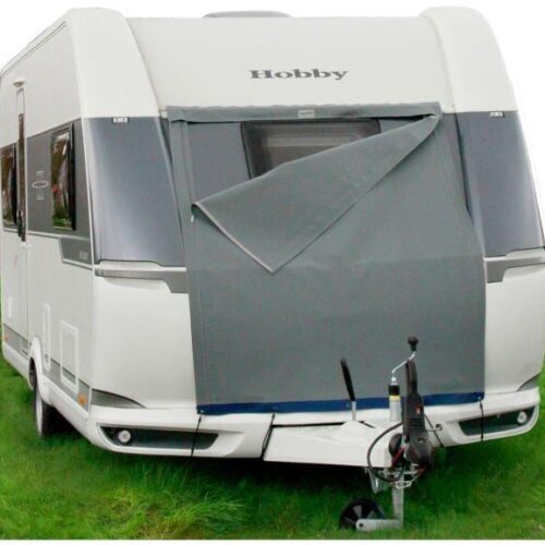 Hindermann Wintertime Caravan Bugschutzplane mit Fenster, 240x200cm