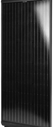 MC Campingr Black Solar-Komplettset, MC-120, 120W, schwarz