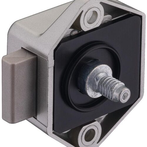 Häfele Push Lock Mini Komplettset, 50er Pack, verchromt matt