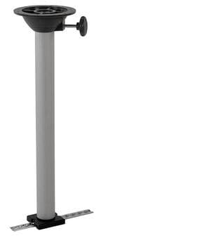 Zwaardvis Tischgestell für Airlinebodenschiene, 700mm