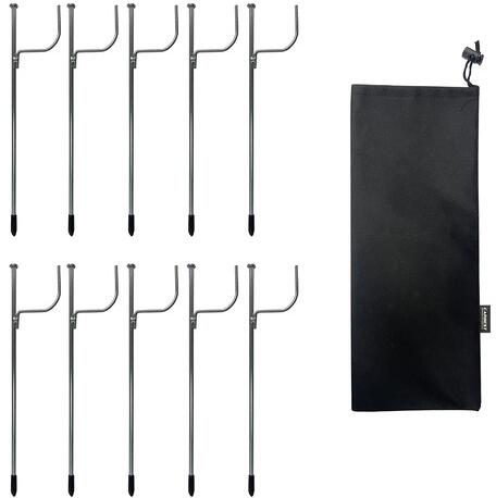 Carbest Heringsset für Abwasserschlauch, inkl. Transporttasche