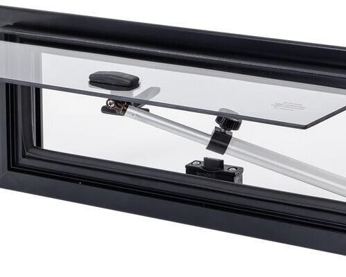 Mekuwa Modell 2000, Ausstellfenster, 460x160mm, schwarz