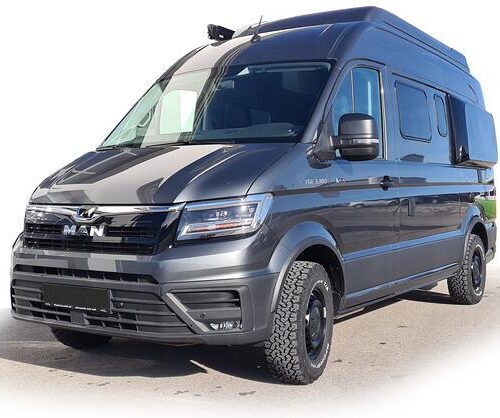 Karosserie-Bettverbreiterung für VW Crafter 2 und MAN TGE, links, 10cm Erweiterung