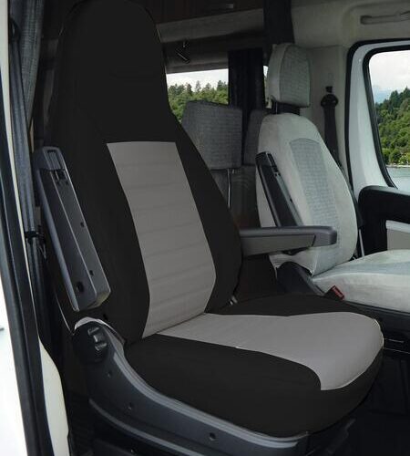 Carbest Integral Schonbezug für VW T6.1 California ab Bj. 2015, schwarz/grau