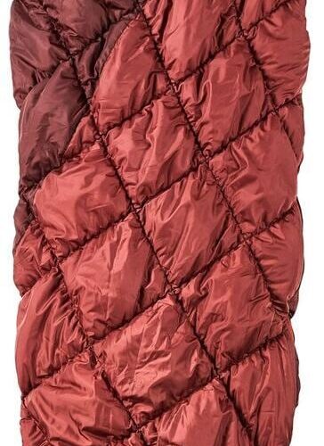 Vaude Meglis Mumienschlafsack, 225cm, 700gqm, dark cherry