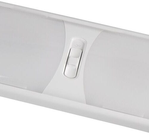 Carbest LED-Aufbauleuchte Due, mit Schalter, 12V, 640lm, dimmbar, weiß