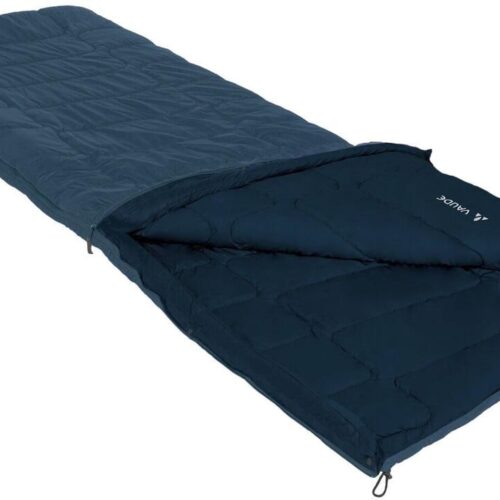 Vaude Navajo Deckenschlafsack, 220cm, 500gqm, blau