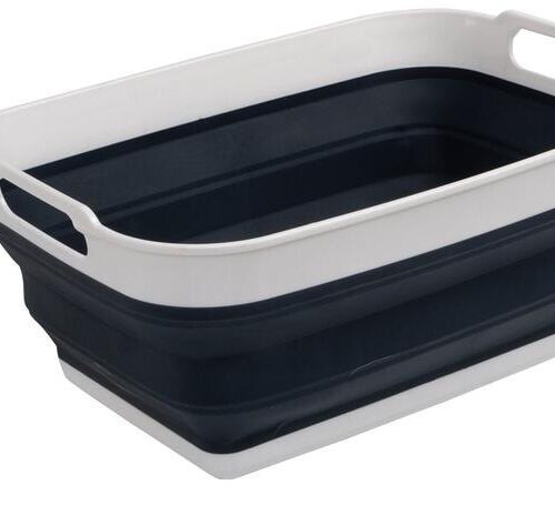 Camp4 Waschschüssel, faltbar, grau/weiß