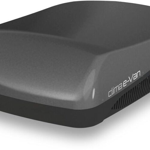 Telair Clima e-Van 7400H Dachklimaanlage, inkl. Luftverteiler, mit Heizfunktion, schwarz