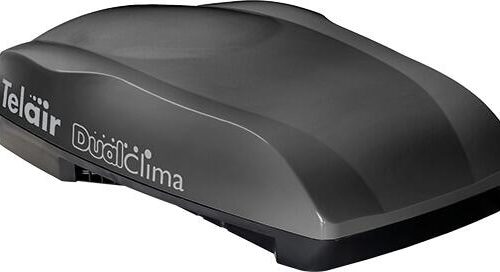Telair Dualclima 8400H Dachklimaanlage, 2,2kW, 230V - mit Wärmefunktion, schwarz