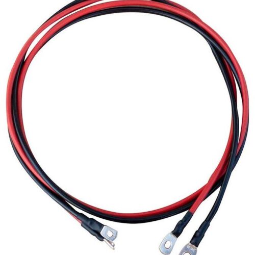 ECTIVE H07V-K Batteriekabelsatz 10mm² rot/schwarz M6/M8 2 Meter