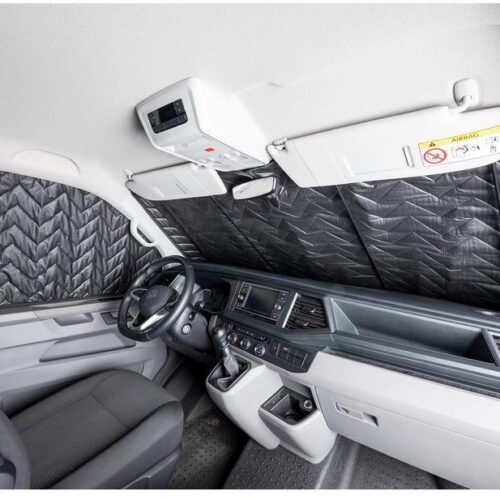 Carbest Magnet-Innenisolierung Fahrerhaus-Set Isoflex, schwarz, 3-teilig für Ford Transit Bj. ab 2015