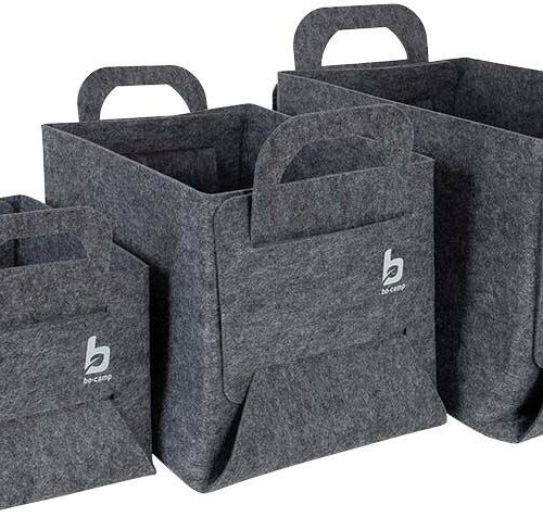 Bo-Camp Barnsbury Filzkörbe, 3 Stück