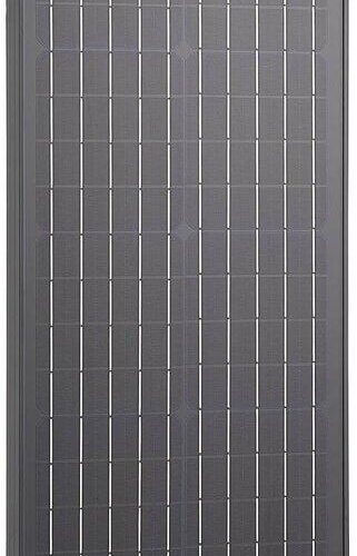 ECTIVE Black Monokristallines Solarmodul, MSP 50, 50W
