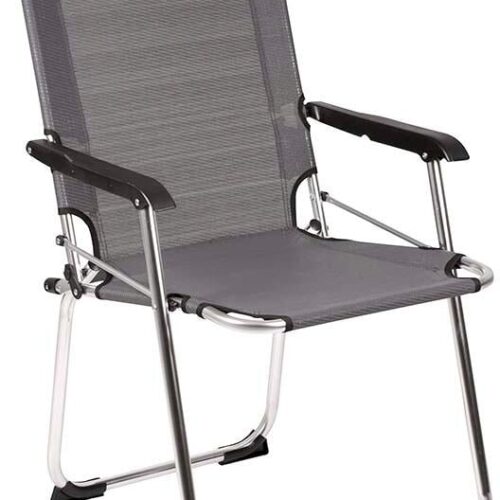 Bo-Camp Copa Rio Deluxe Campingstuhl, XXL, grau