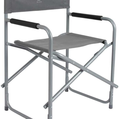 Bo-Camp Regiestuhl, Stahl, grau