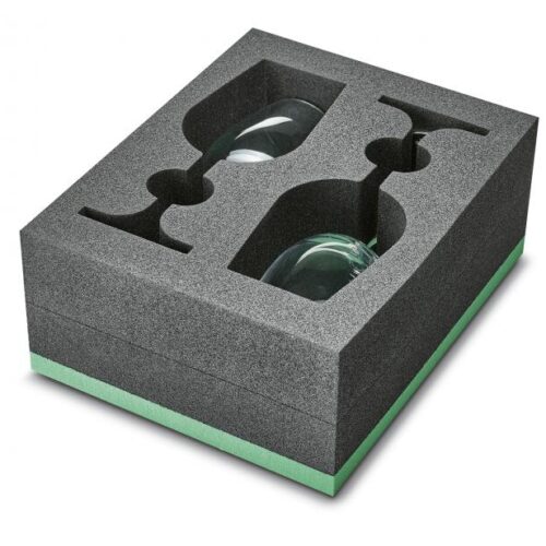 Camp-Idee Schaumstoffhalter, Weißwein