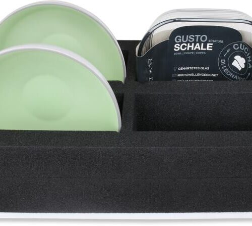 Camp-Idee Schaumstoffhalter, Müslischalen