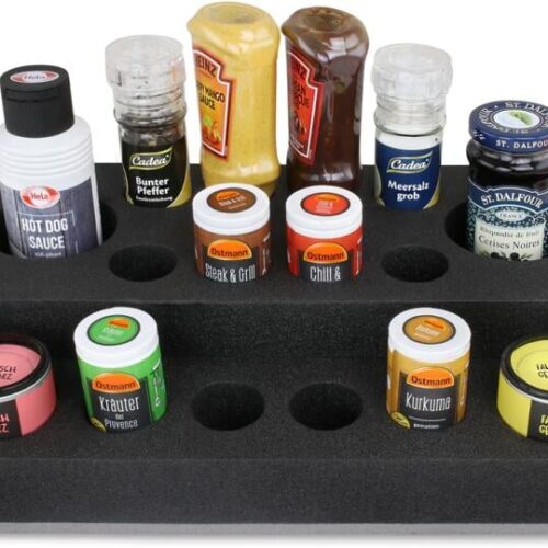 Camp-Idee Gewürz Schaumstoffhalter, 400x250x100mm