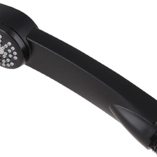 Comet Capri Picchina Duschkopf, mattschwarz, Kalkstopdüsen