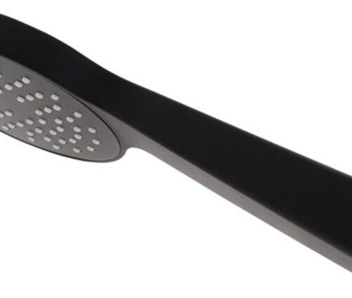 Comet Creta Duschkopf, mattschwarz, Kalkstopdüsen