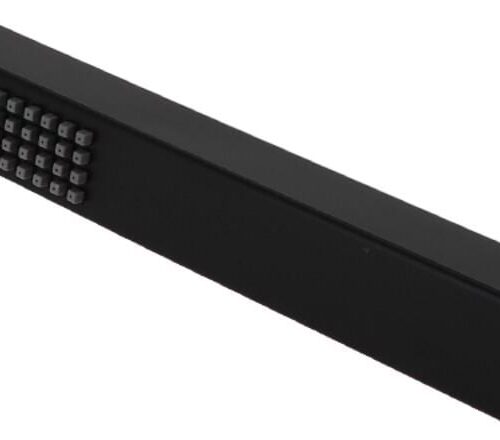 Comet Valeria Duschkopf, mattschwarz, Kalkstopdüsen