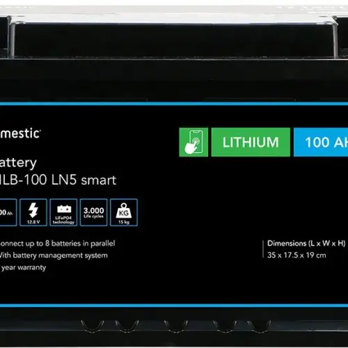 Mestic MLB-100 LN5 smart Lithium-Batterie, 100Ah