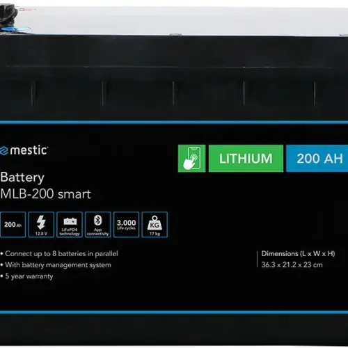 Mestic MLB-200 smart Lithium-Batterie, 200Ah