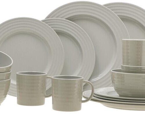 Travellife Rota Geschirrset, 16-teilig, beige