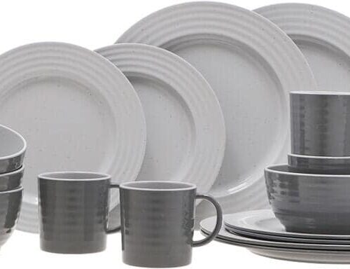 Travellife Rota Geschirrset, 16-teilig, grau