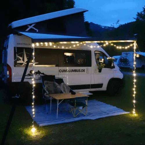 Camperflower Solar Markisen Lichterkette