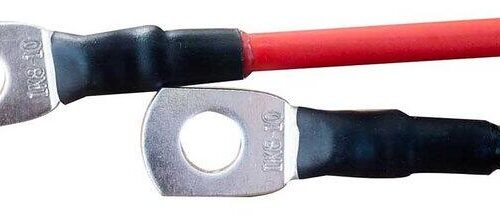 ECTIVE H07V-K Batteriekabelsatz 10mm² rot/schwarz M8/M8 1,5 Meter