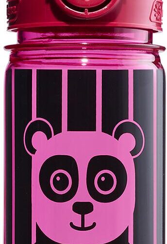 Nalgene OTF Kids Sustain Kindertrinkflasche mit Motiv, 350ml, pink Panda