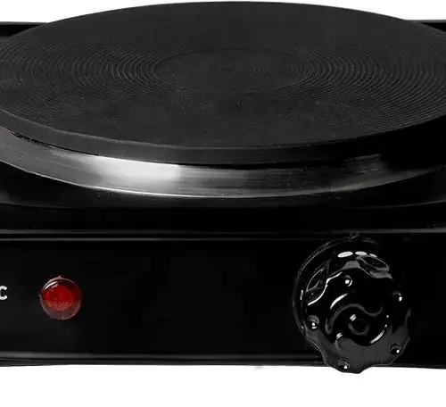 Mestic MKT-120 Elektrische Kochplatte, 750W, schwarz