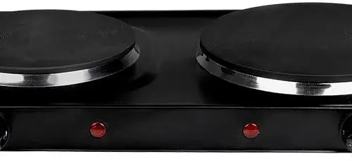 Mestic MKT-200 Elektrische Kochplatte, 750W, schwarz