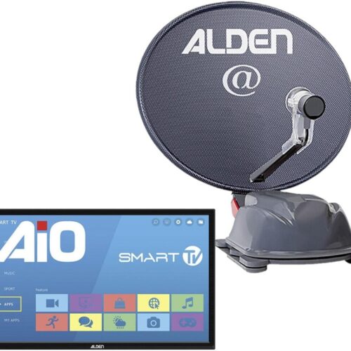 ALDEN AS2@ 60 HD inkl. AIO Smart TV 24, Platinium