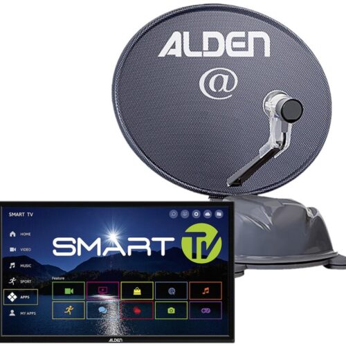 ALDEN AS2@ 60 HD inkl. SSC & Smartwide TV 19, Platinium