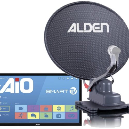 Alden Onelight 60 HD + AIO SMART-TV 22 (56cm), Platinium