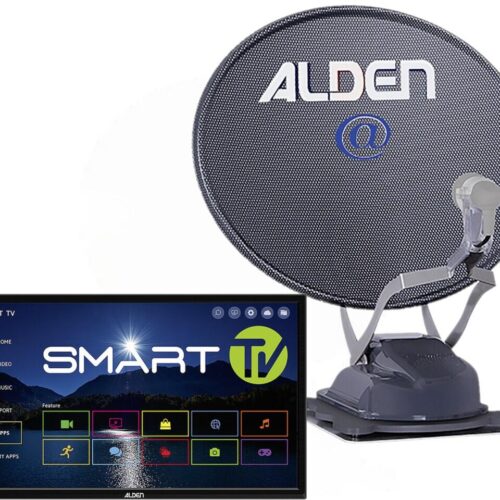 ALDEN Onelight@ 60 HD EVO inkl. S.S.C. HD-Steuermodul & Smartwide TV 22, Platinium