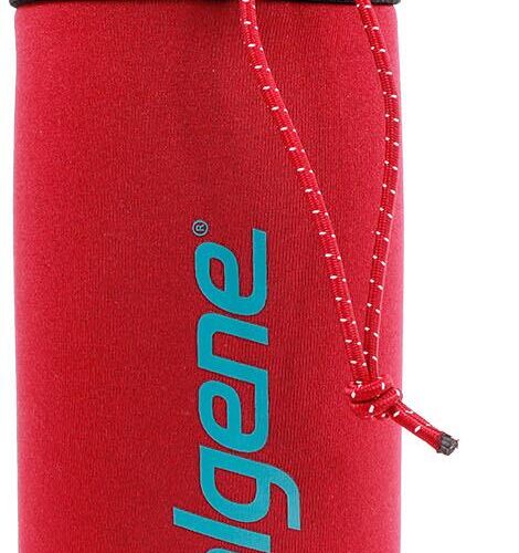 Nalgene Flaschentasche, klein, Neopren, red bud