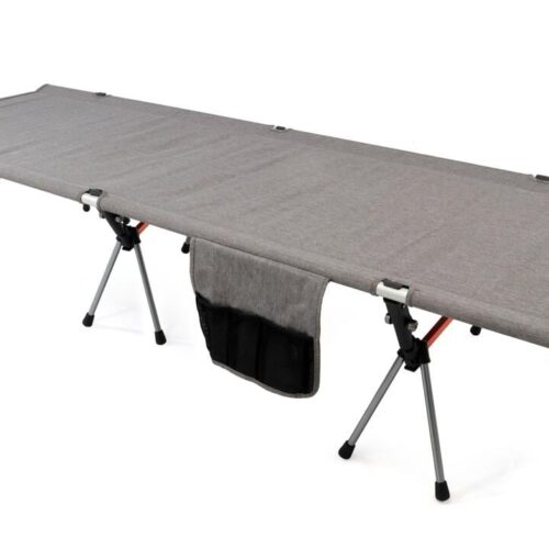 BasicNature Lifted Campingbett, 190x65cm