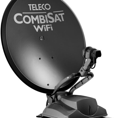 Teleco Combisat WIFI 65 Sat-Anlage, inkl. Internetantenne, Single, anthrazit