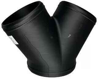 Pundmann Y-Verteiler T-Stück, von Ø90mm auf Ø75mm