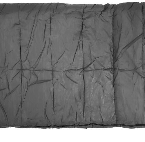 Origin Outdoors Cosy Deckenschlafsack mit Kopfteil, anthrazit, 220x80cm, links