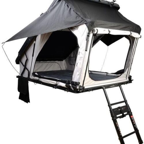 Gordigear Hapuku Hartschalen-Dachzelt, 215x140x145cm, grau/schwarz