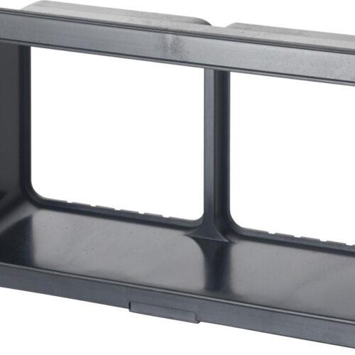 Reich Smart Supply Gehäuse, doppelt, ohne Deckel, grau matt